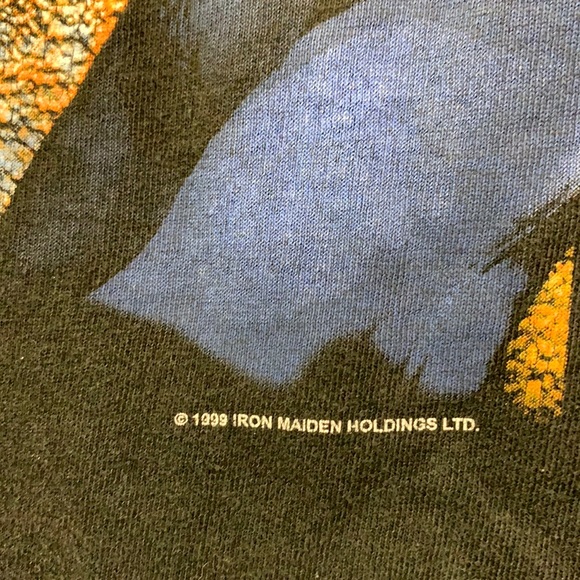 Vintage 1999 Iron Maiden Ed Hunter Tour TShirt - Picture 3 of 6